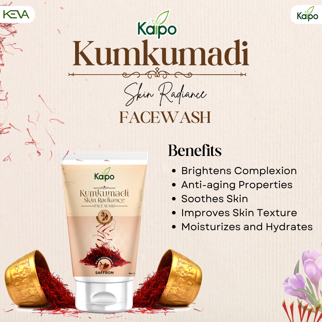 Kaipo Kumkumadi Face Wash - Image 3