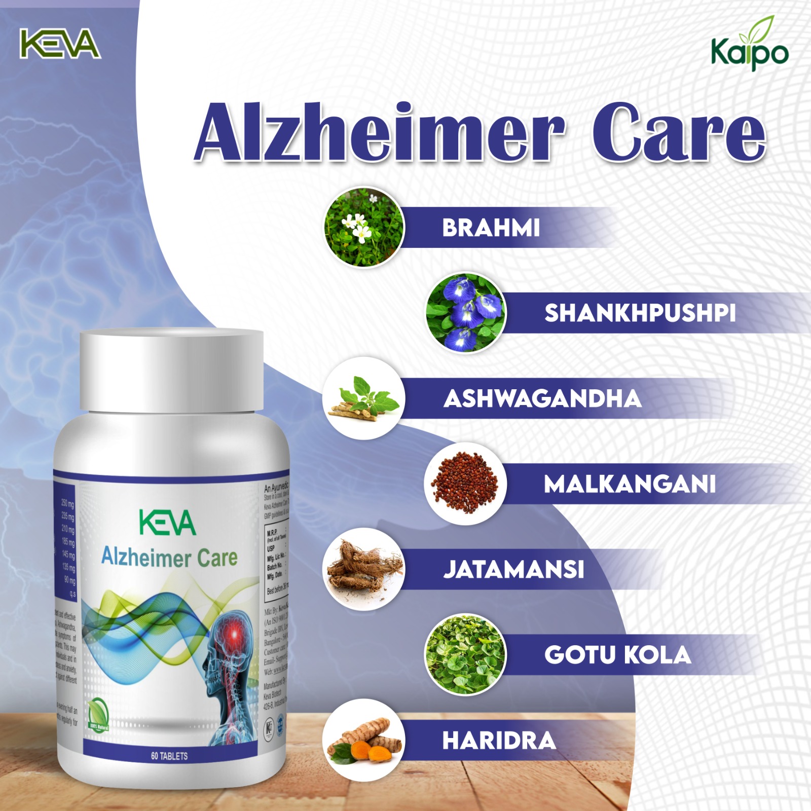 KEVA ALZHEIMER CARE TABLET - Image 2